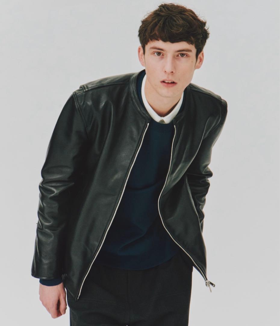 【新品未使用】UNITED TOKYO シングルライダース　ラムレザー　サイズ2