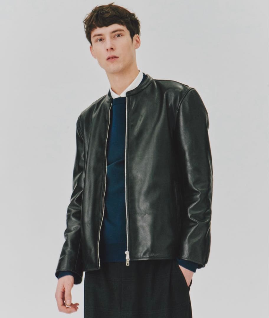 【新品未使用】UNITED TOKYO シングルライダース　ラムレザー　サイズ2