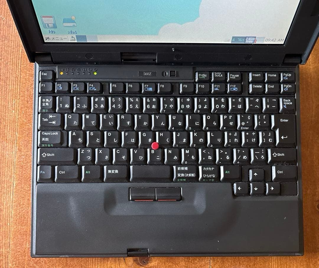 IBM ThinkPad560Z 2640-B2J メモリ128MB
