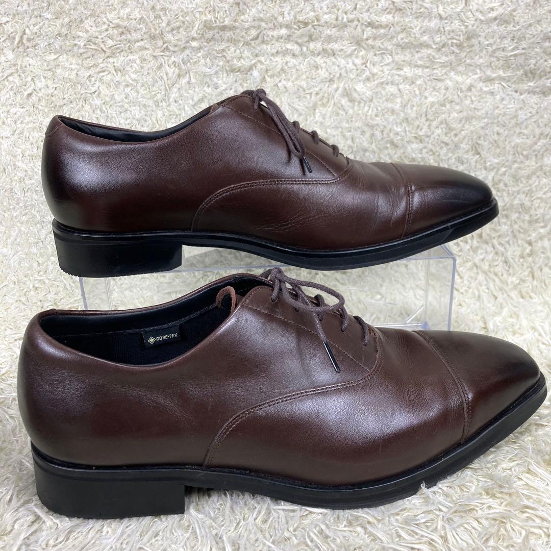 『美品』GORE-TEX アシックス ランウォーク ストレートチップ ブラウン