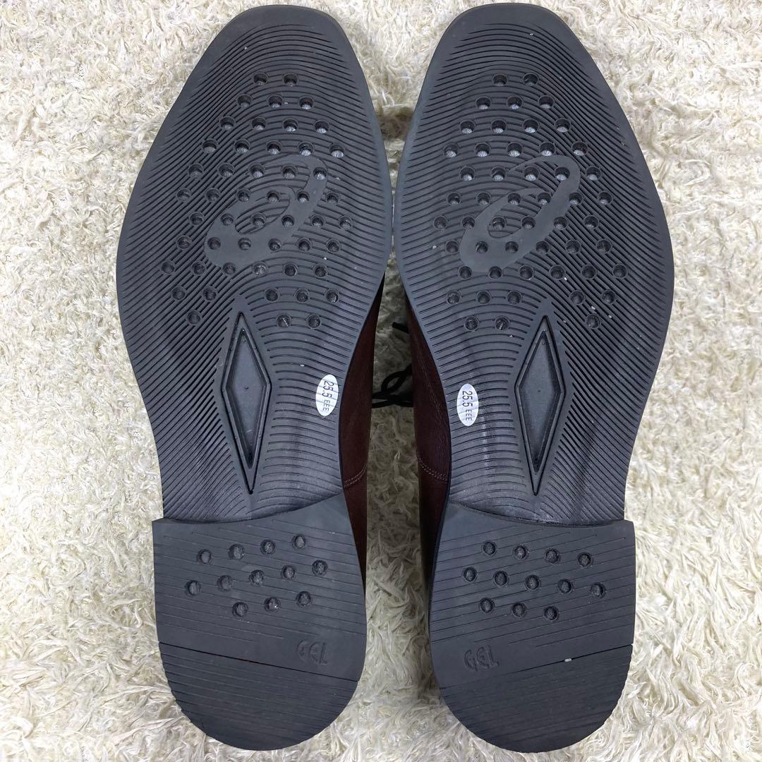 『美品』GORE-TEX アシックス ランウォーク ストレートチップ ブラウン