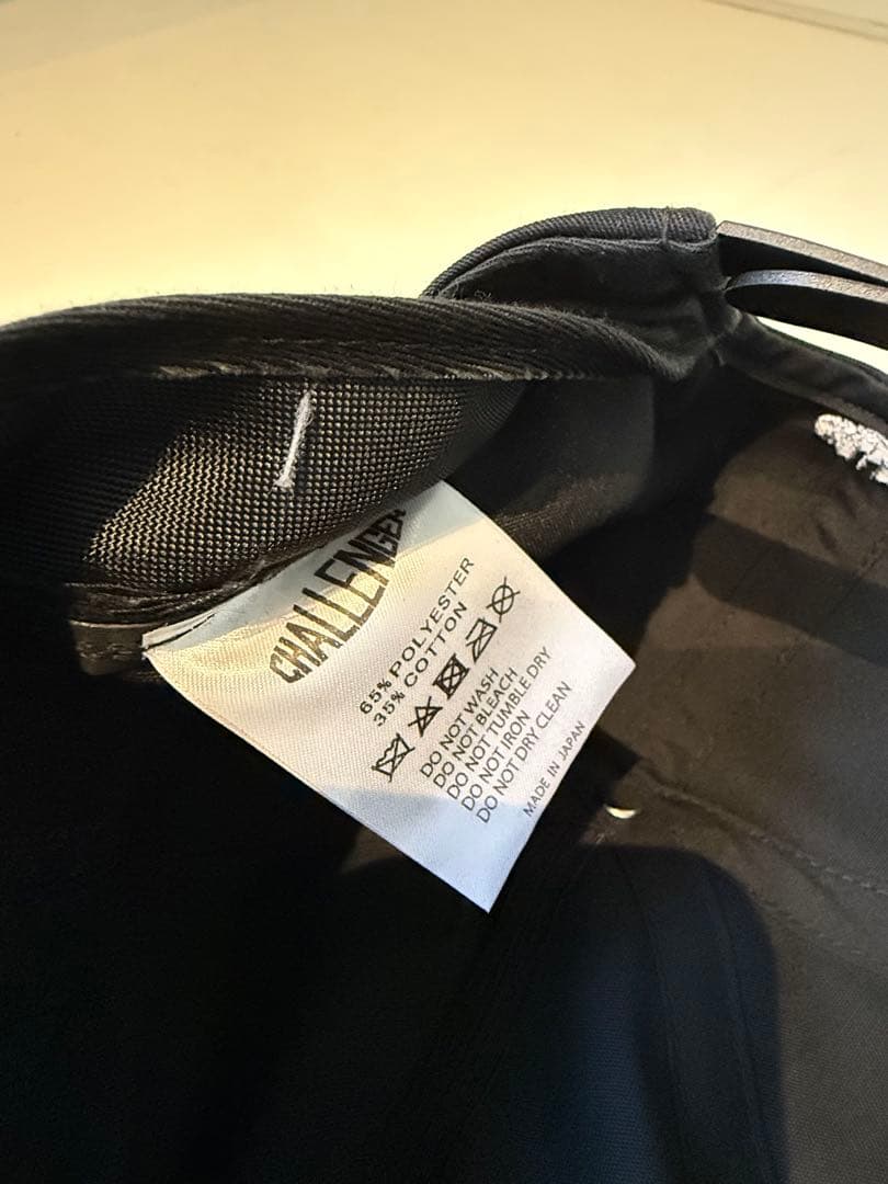 未使用　CHALLENGER　NOISE CAP　BLACK　長瀬智也