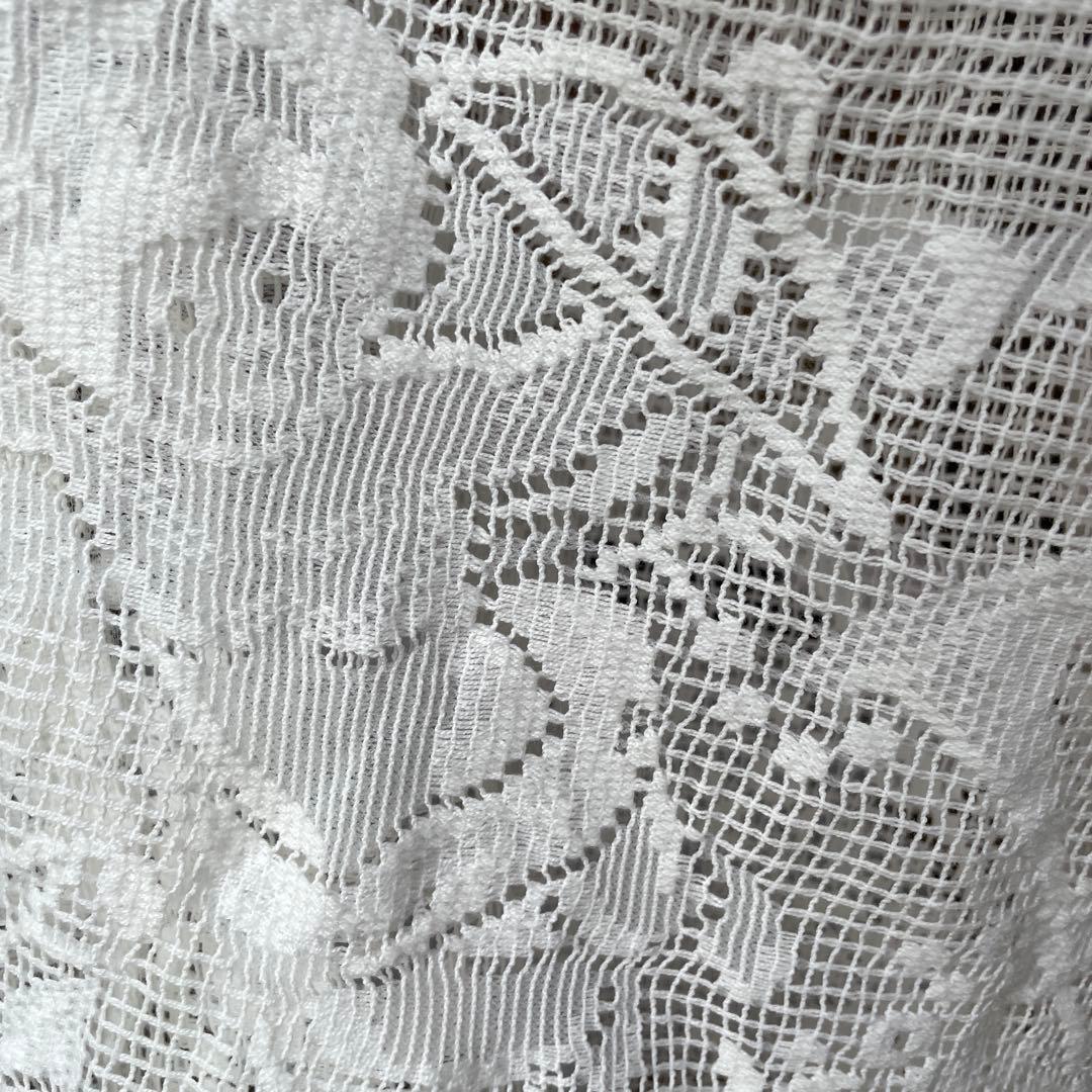 超美品Dolce&Gabbanaガウチョ　鍵編み　春夏　リゾート　旅行