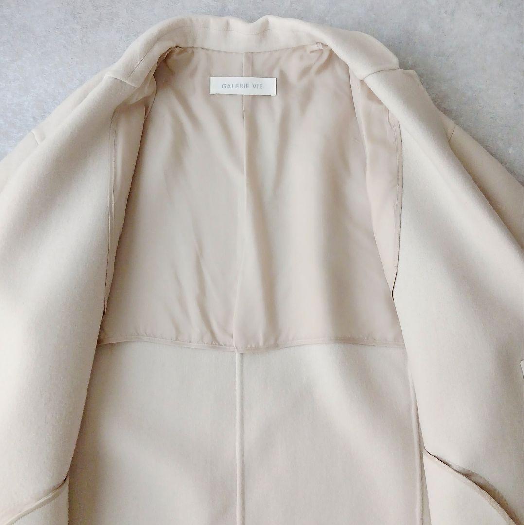 美品 ギャルリーヴィー トゥモローランド 上質 ライトメルトン チェスターコート