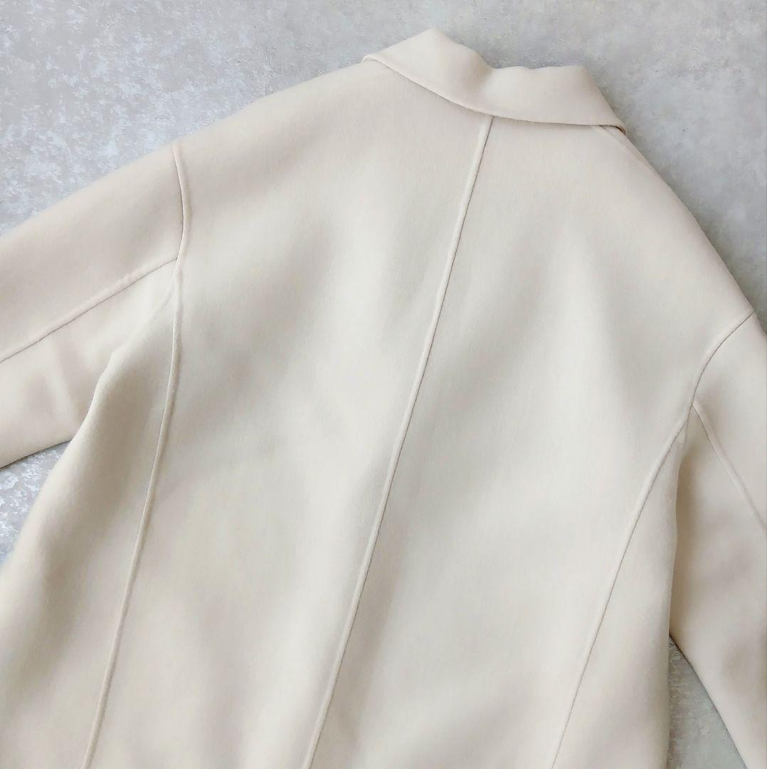 美品 ギャルリーヴィー トゥモローランド 上質 ライトメルトン チェスターコート