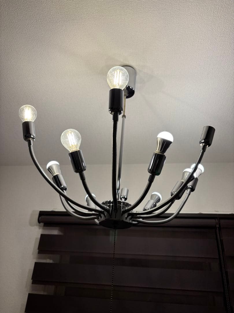 値下げ可。スプートニク　スパイダーライト　ミッドセンチュリー 12灯