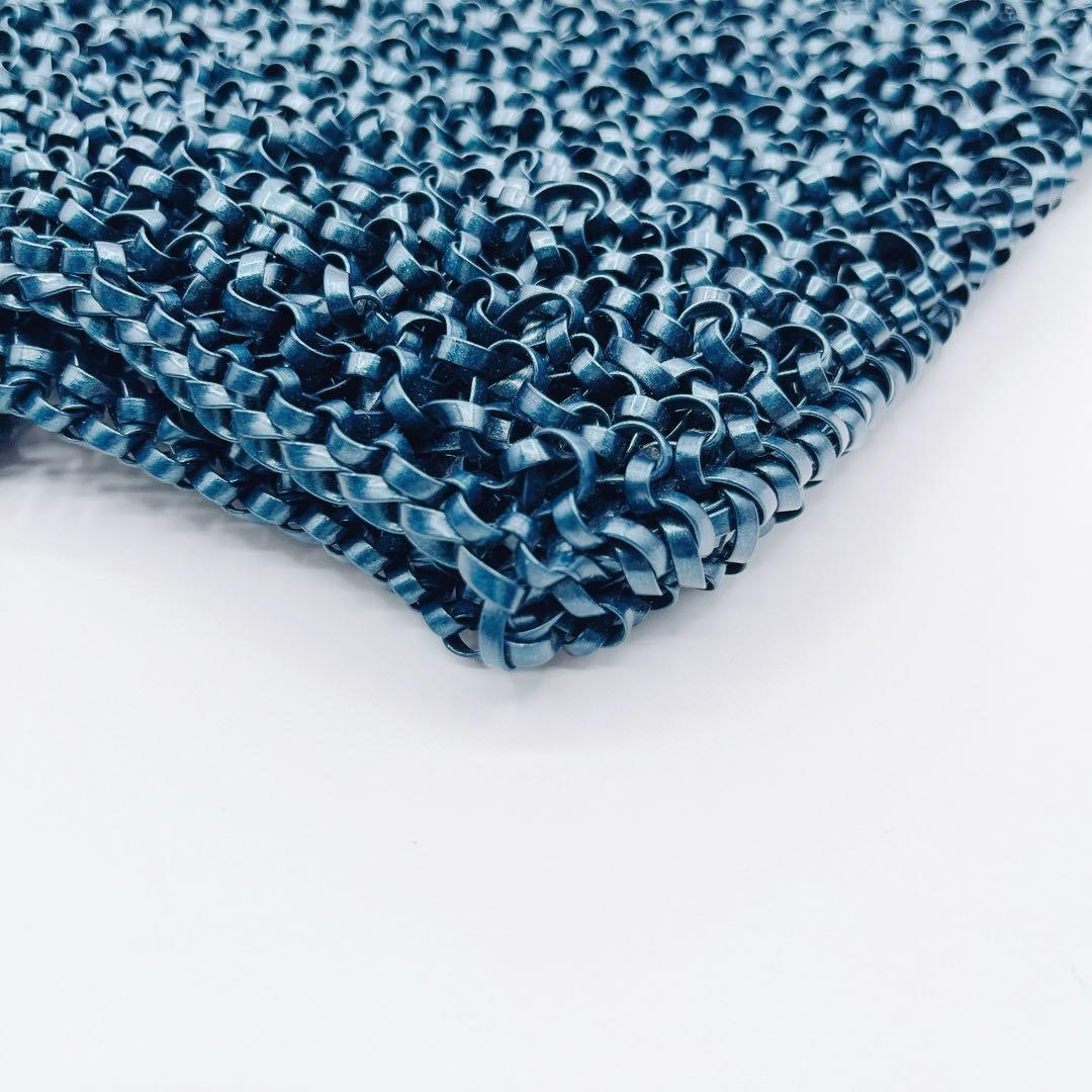 【極美品】ANTEPRIMA アンテプリマ　トートバッグ　ワイヤーバッグ 紺色