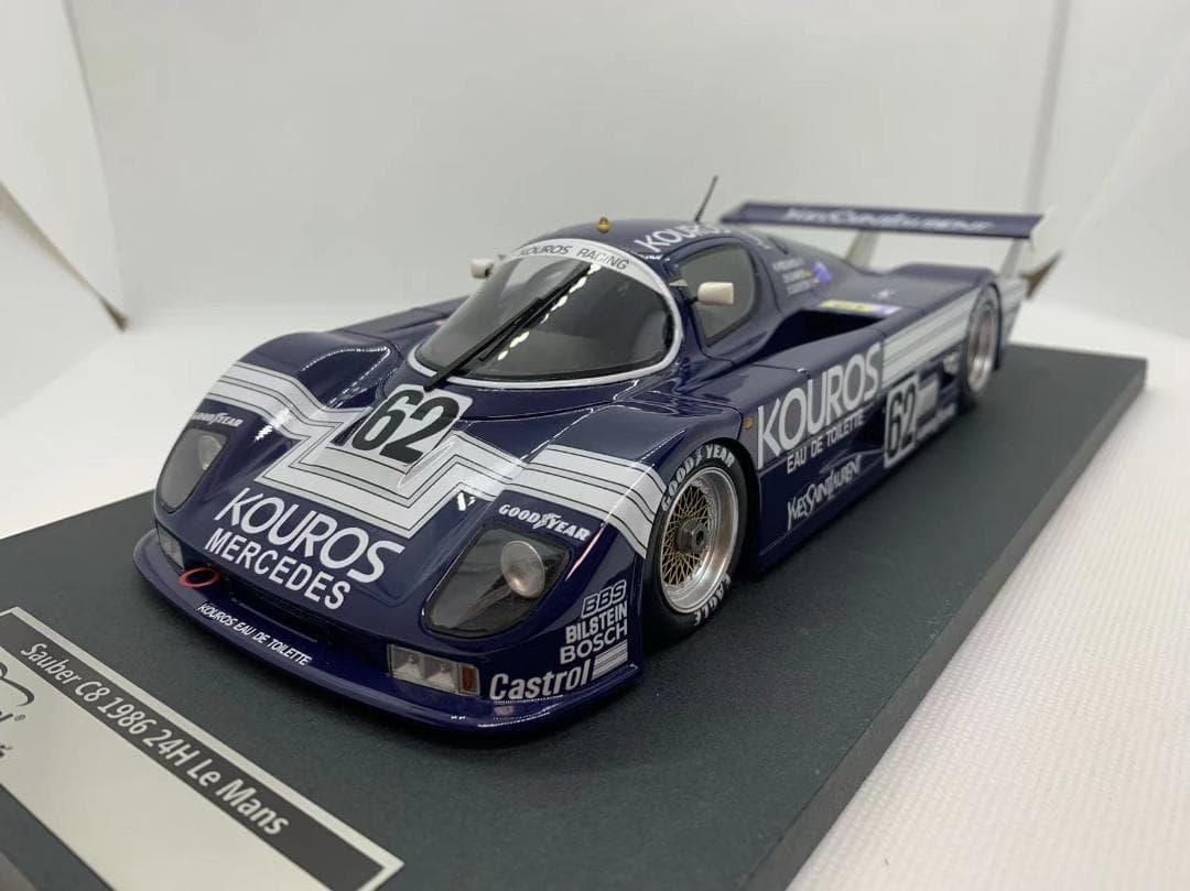 ミニカー 604-006 Tecnomodel 1/18 Sauber C8 1986