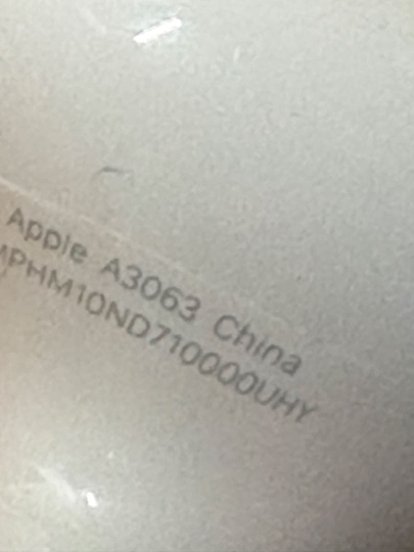 美品 Apple AirPods Pro 第三世代 右耳A3063