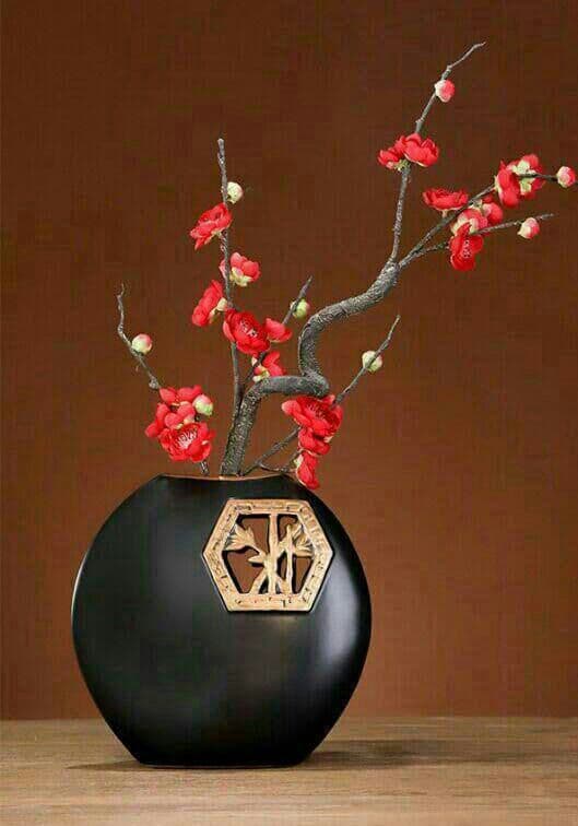 ヴィンテージクラフトフラワーアレンジメント花瓶装飾創造的な装飾品