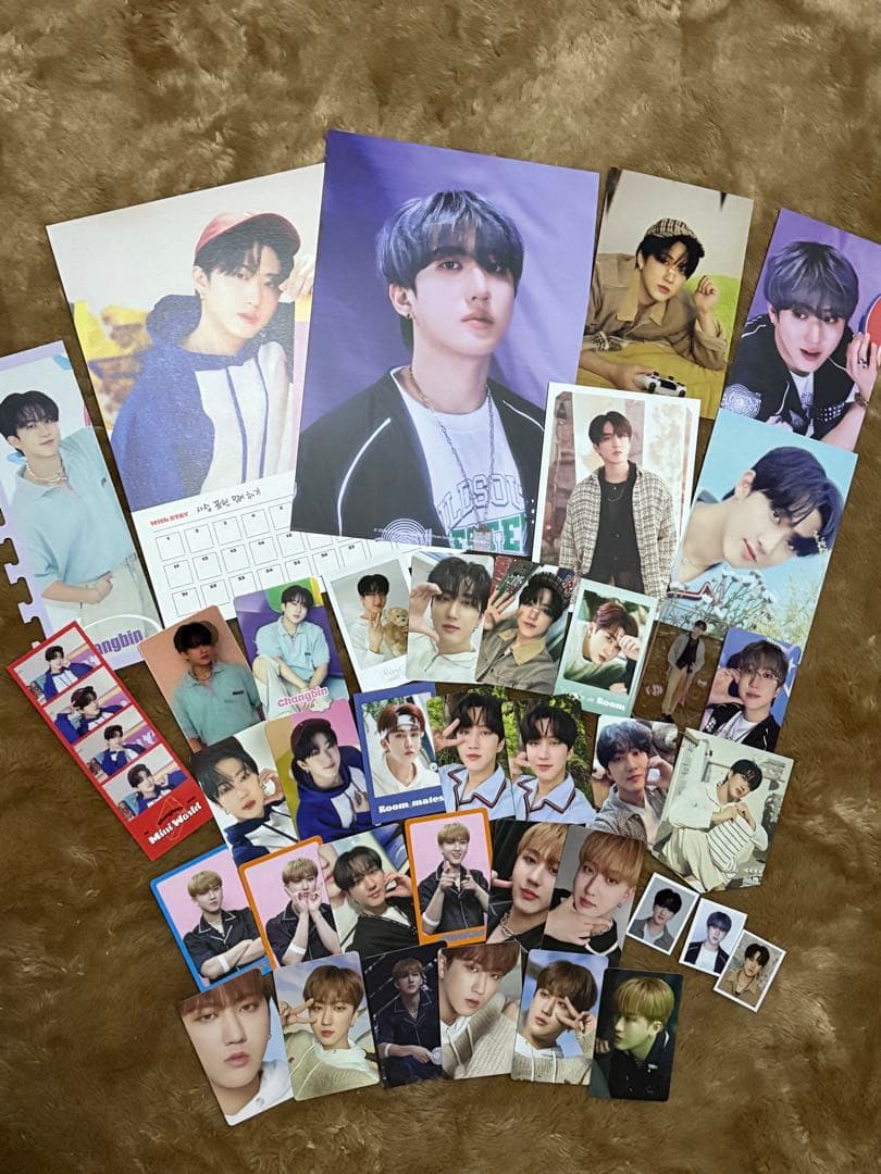 最終値下げ✨️StrayKids チャンビン Dwaekki トレカ&ぬいぐるみ