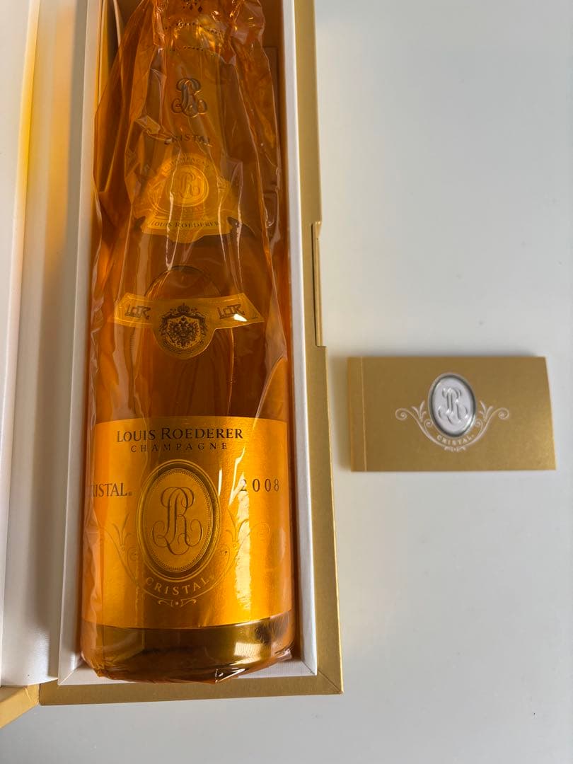 【未開封】パーカー98点！ルイ ロデレール クリスタル 2008 シャンパン