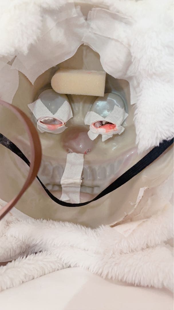 ホラーマスク うさぎ ゾンビ ぬいぐるみ