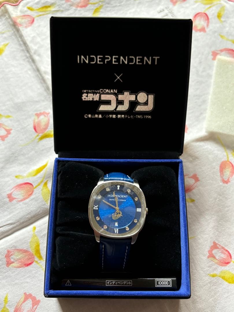 名探偵コナン×INDEPENDENT オフィシャルコラボウォッチ/工藤新一モデル