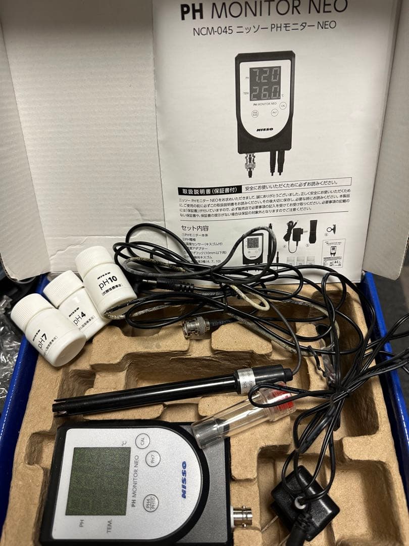 水槽(120×45×45)一式　マーフィード、pHモニターセット