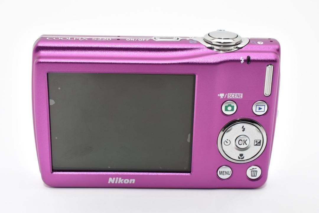 【お値下げ歓迎・美品】 ニコン　Nikon COOLPIX S220 ピンク