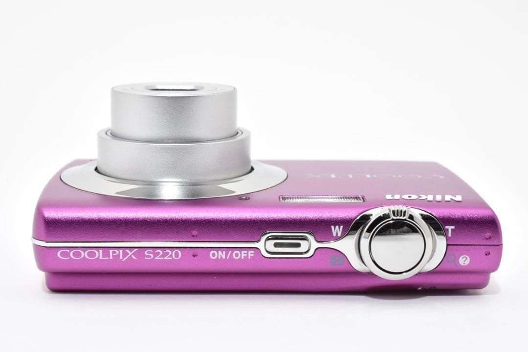 【お値下げ歓迎・美品】 ニコン　Nikon COOLPIX S220 ピンク