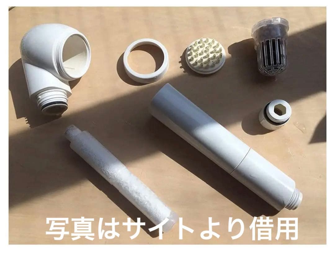 【新品未使用】ガイアの水135 浄水シャワー (専用カートリッジ付)