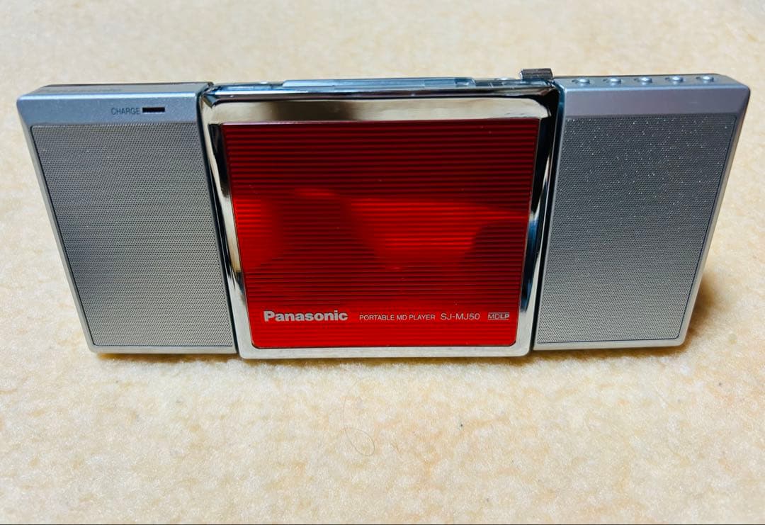 【美品】Panasonic ポータブルMDプレーヤー SJ-MJ50