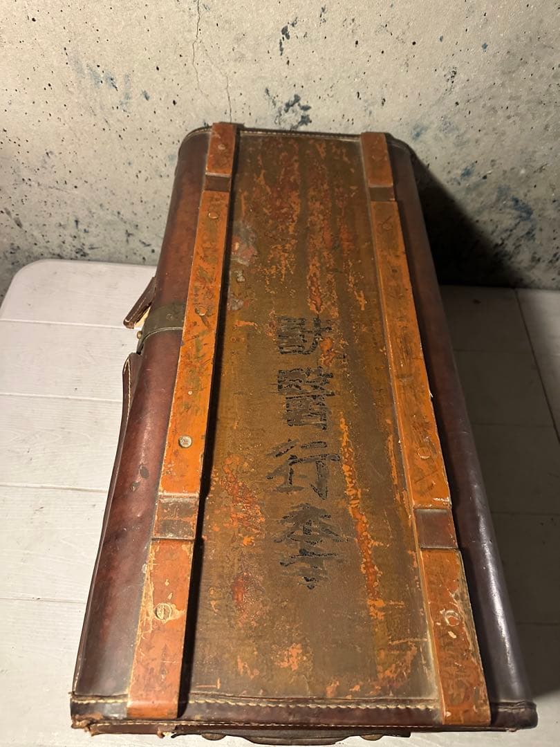 希少　大日本帝国　旧日本軍　軍隊　行李　ケース　当時物　獣督行李