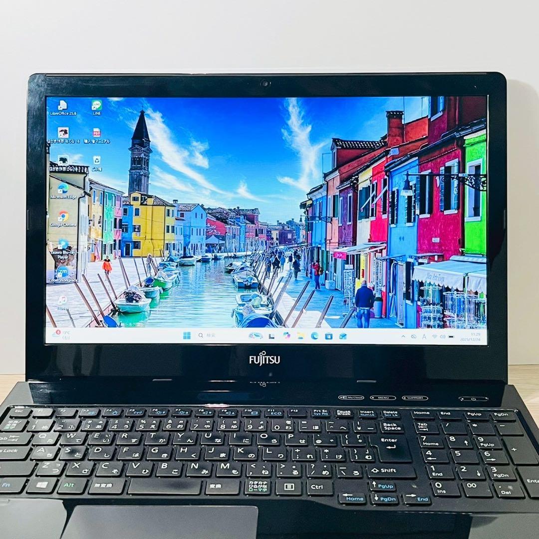 動作快適❤️Win11 SSD ノートパソコン ブルーレイ オフィス テンキー