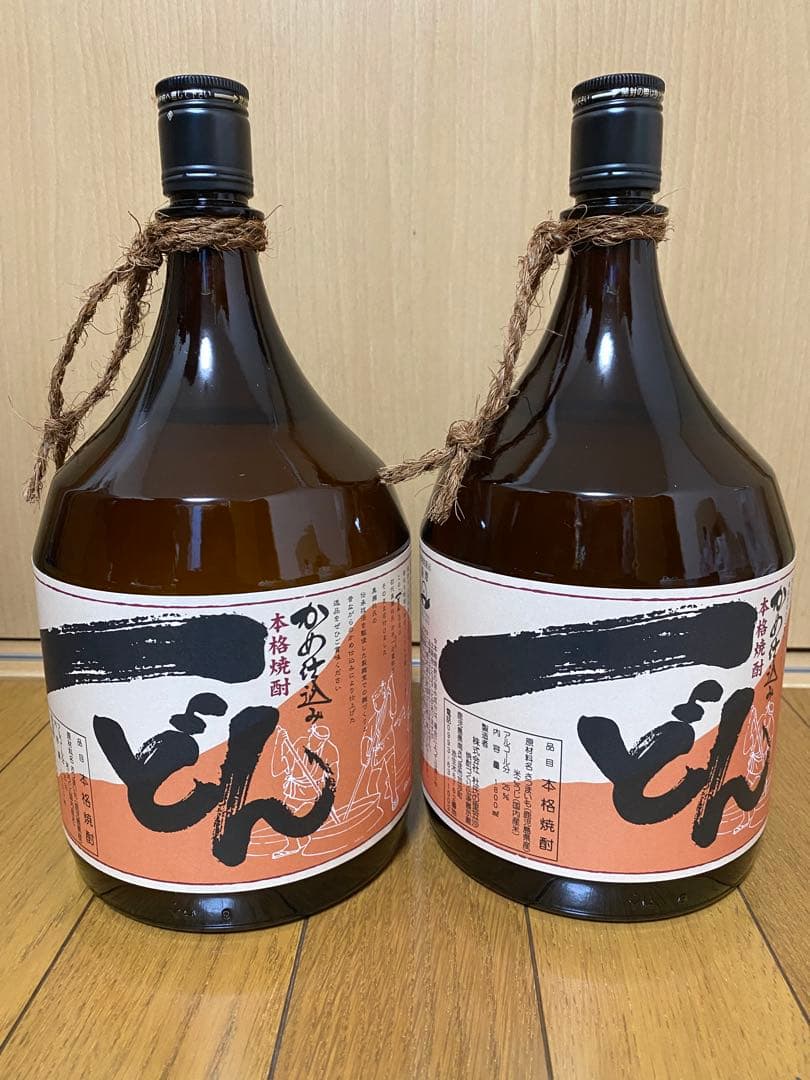 一どん　2本セット　本格焼酎　杜氏の里笠沙　いも焼酎　いっどん