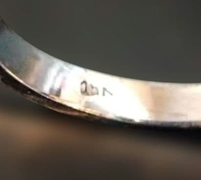 18K デザイン リング サイズ10