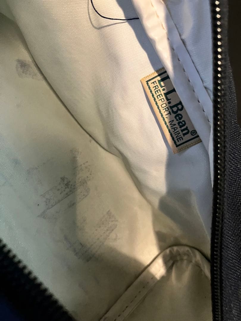 80s ビンテージ エルエルビーン トラベルポーチ 2色セット