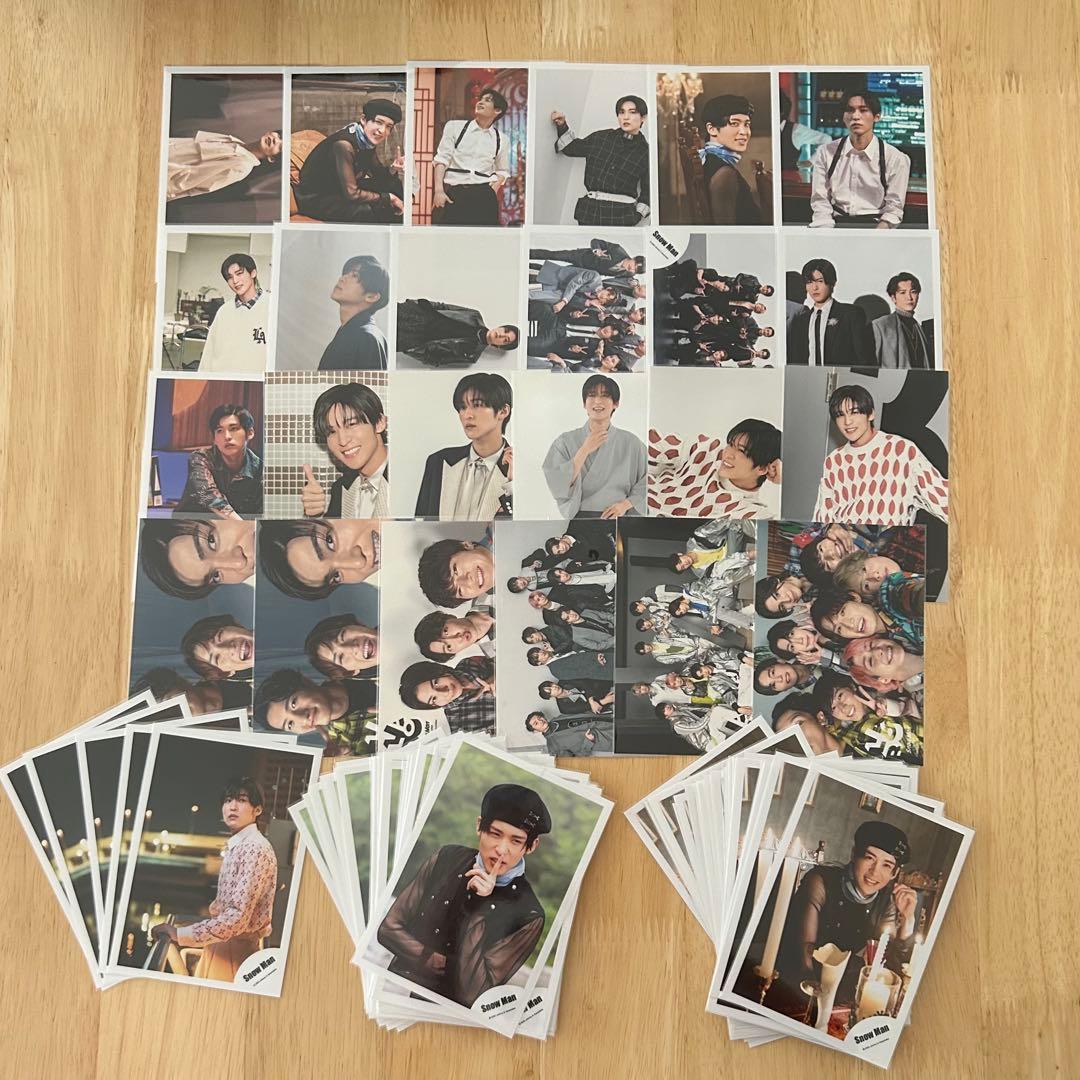 目黒蓮　Man 公式写真　まとめ売り　約100セット 販売終了