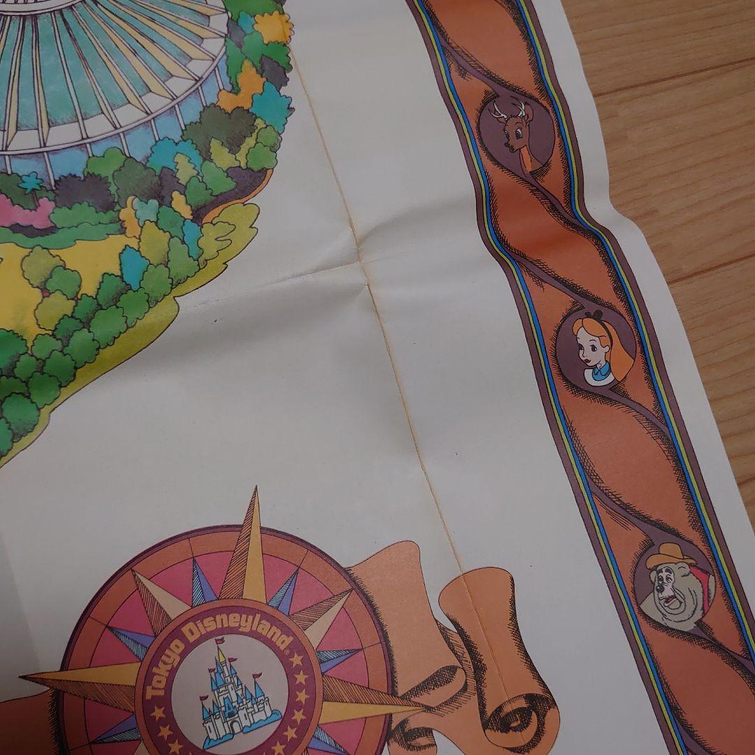 東京ディズニーランド　ガイドマップ　1983年