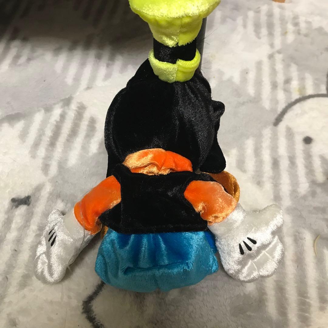 海外パーク　ディズニー　グーフィー着ぐるみ　ミッキー　ぬいぐるみ