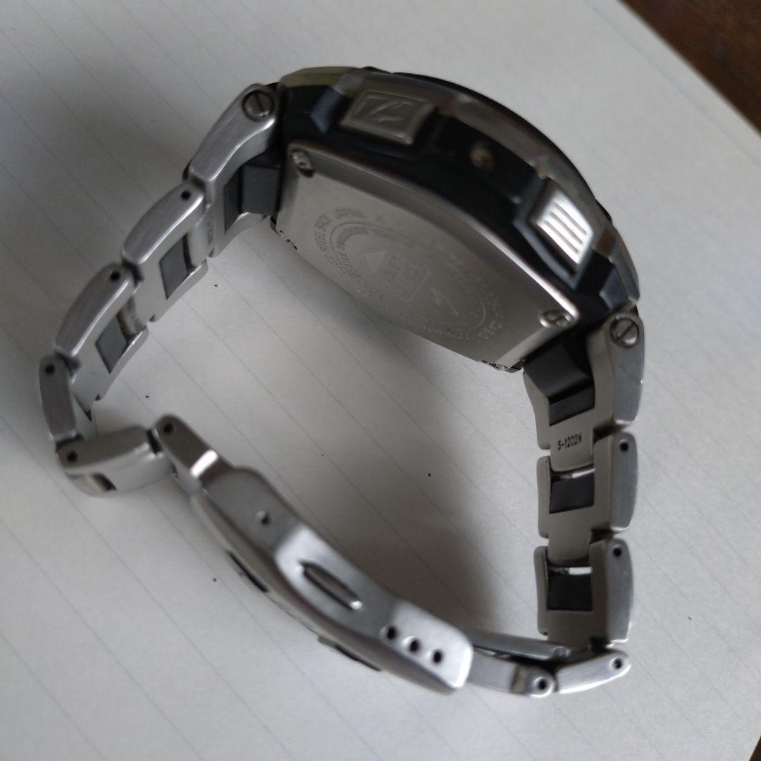 マコト　カシオ　G-SHOCK MTG-1200 シルバー　ソーラー電波