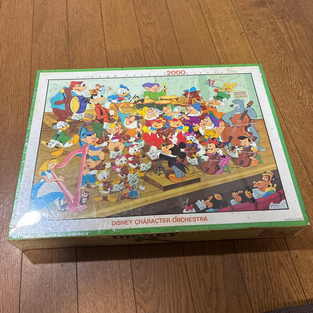 ‼️超希少品‼️新品ビンテージパズルDISNERCHARACTERORCHESTRA