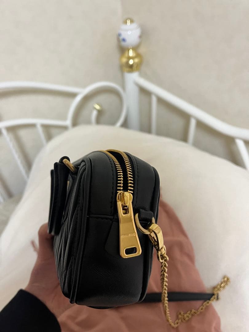 レイ アルカディ マテラッセレザー ミニバッグ