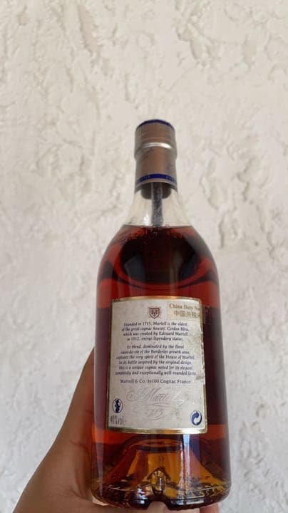 マーテル　コルドンブルー　エクストラオールド　旧ラベル