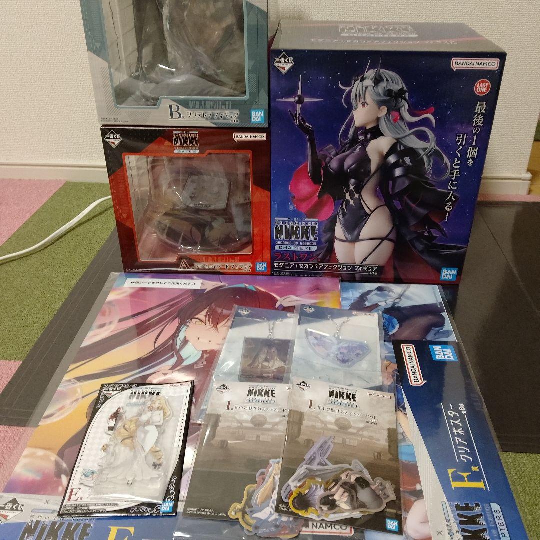 ニケ　勝利の女神　一番くじ　フィギュア　コンプ　3体セット　ラストワン　A　B