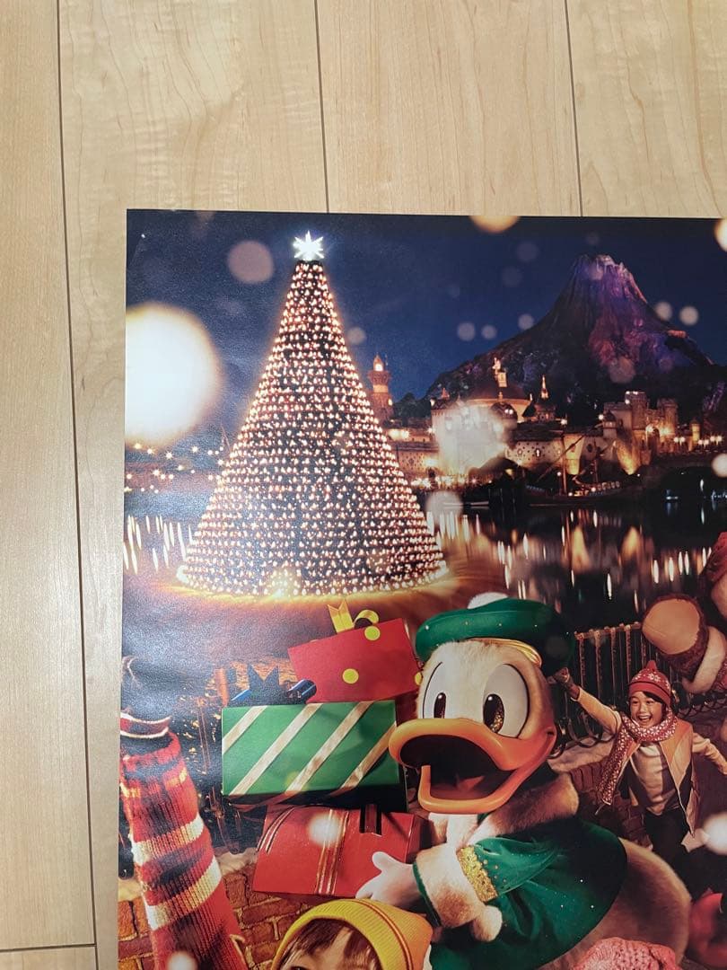 【超希少】東京ディズニーリゾート クリスマスポスター JTB トータルトーク