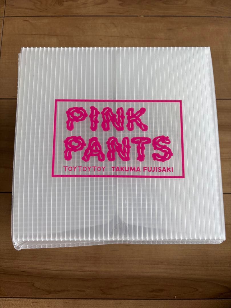フジサキタクマ ピンクパンツ フロッキー ソフビ　モールミュータント
