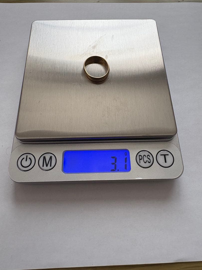 K18 リング　造幣局刻印あり　12-13号【限界価格】