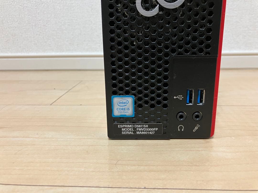 富士通 ESPRIMO D587/SX CORE i5 7thGenデスクトップ