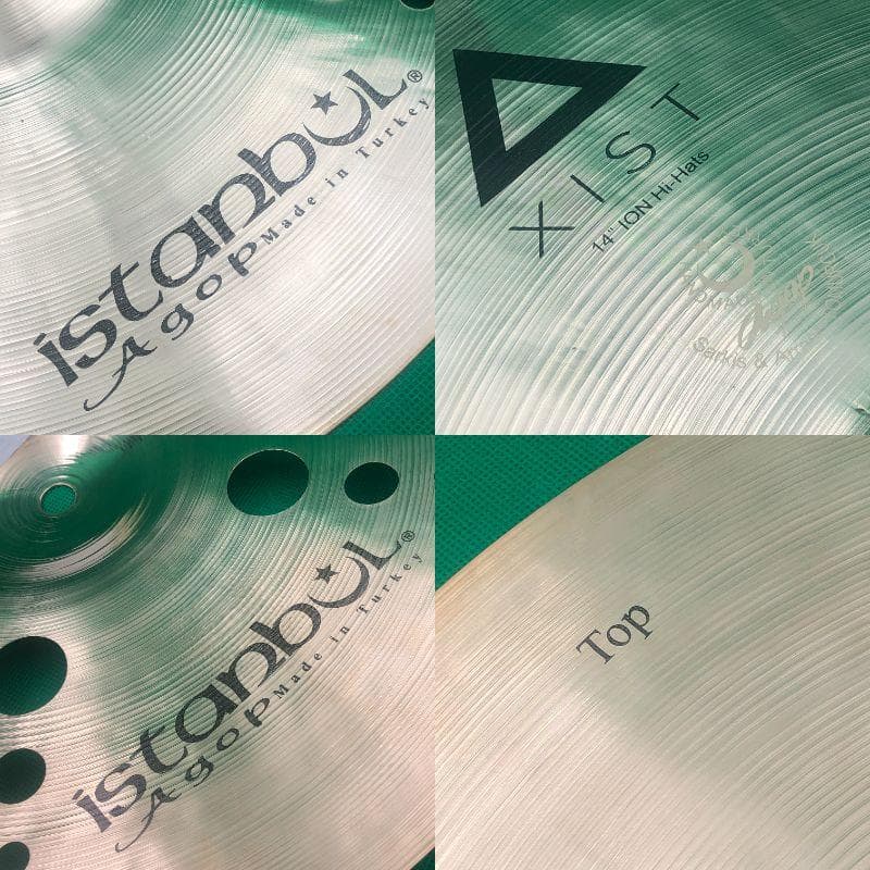 Istanbul Agop　14”　ハイハット シンバル【新品】Xist ION