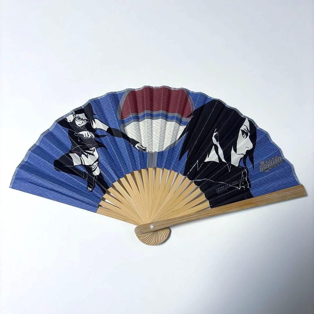 BORUTO-NARUTO THE MOVIE 【彩色墨画扇子】 うちはVer