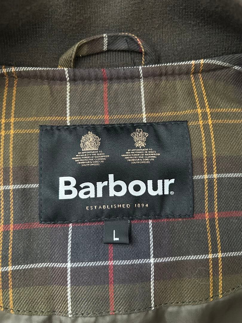 Barbour バブアーJBS Flight Jacket Lサイズ