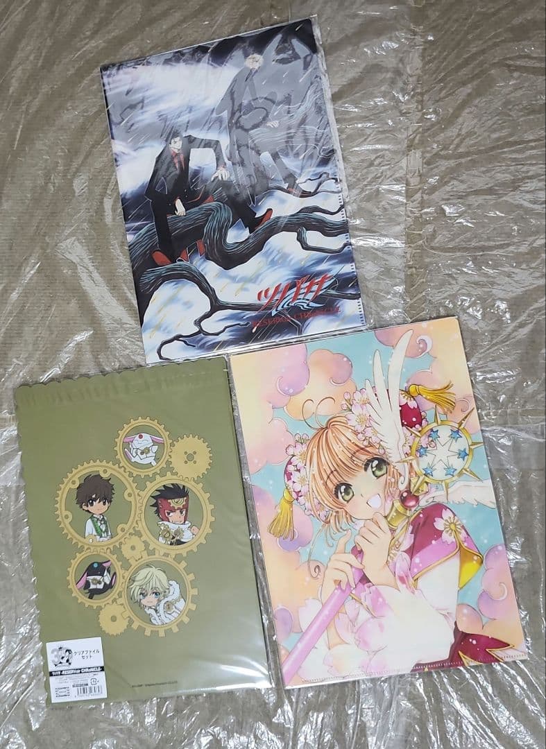 CLAMP　ツバサ　HOLiC　CLAMPfes　京まふ　クリアファイルセット