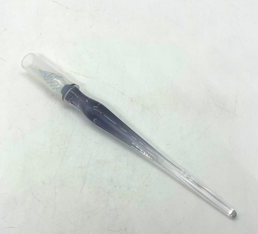 ガラス工房Sayori ガラスペン 未使用 専用箱付き 筆記具