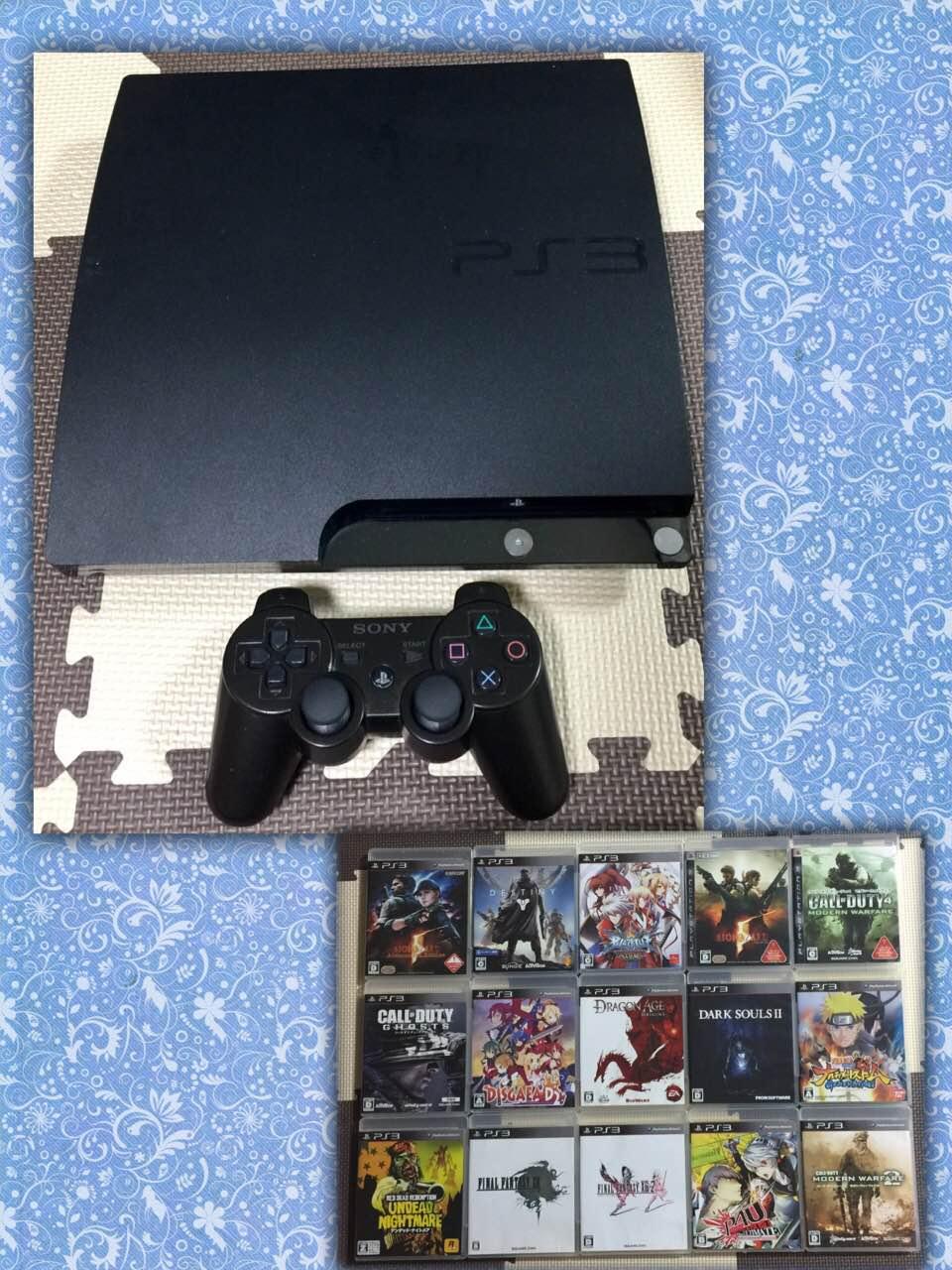 PS3本体 ソフト15本セット