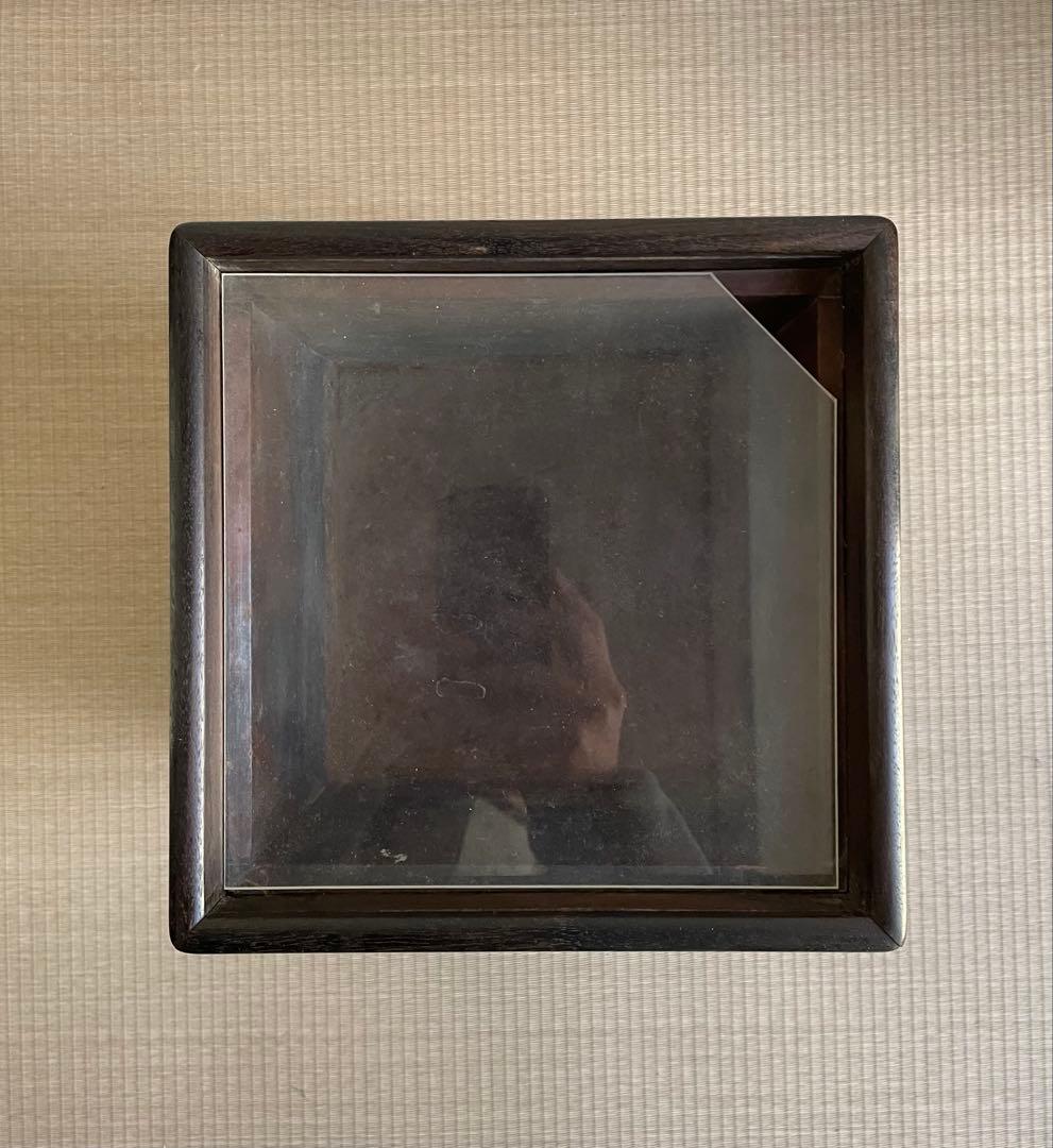 アンティーク　モダンな箱火鉢