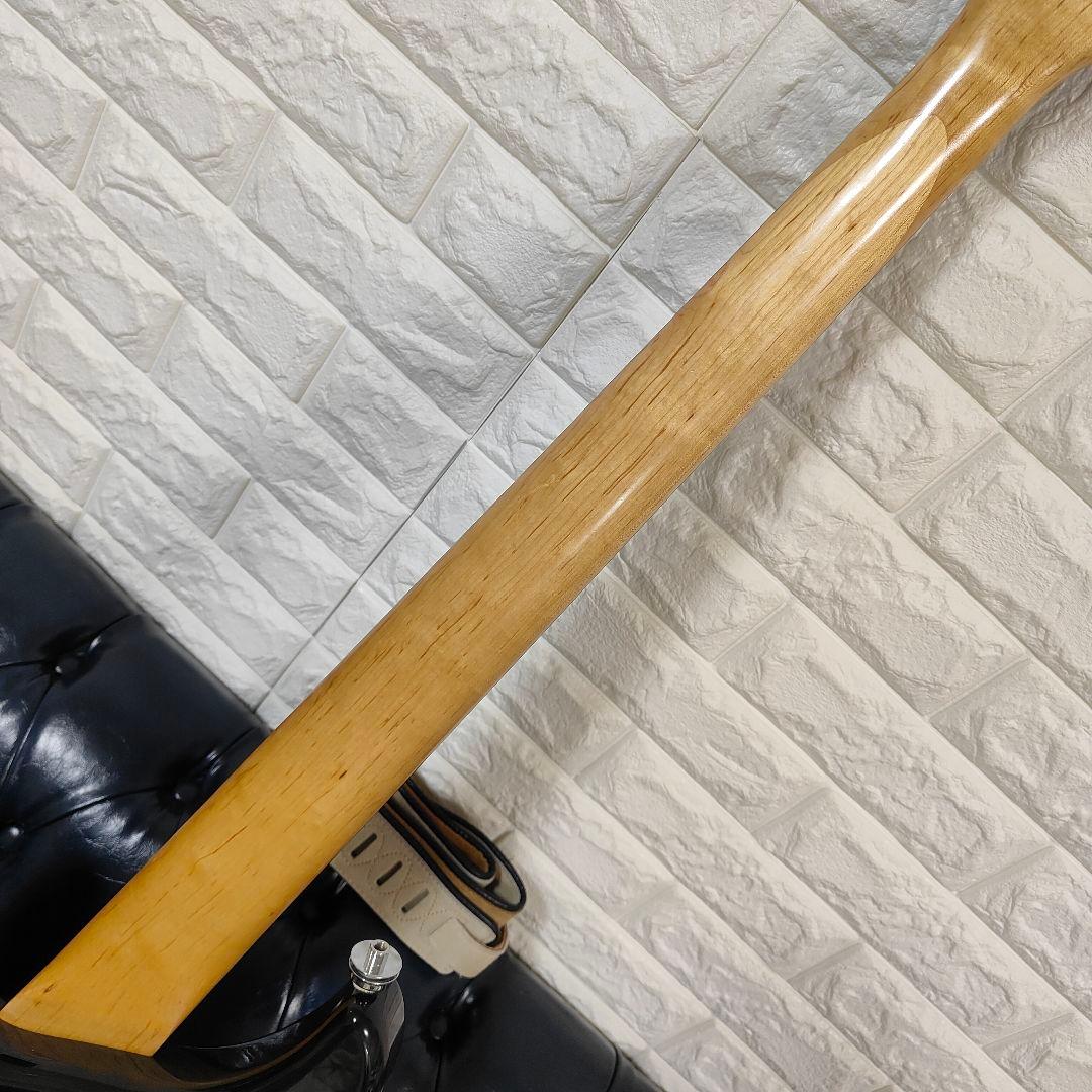 Aria pro 2 アリアプロ2 5弦ベース アクティブ 本革ストラップ付き