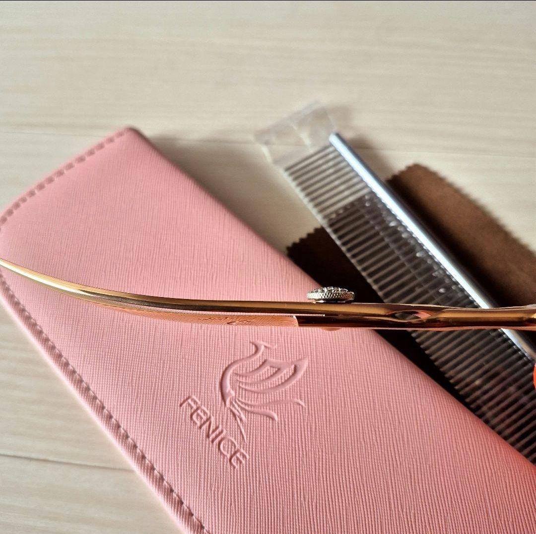 新品★フェニーチェ ★カーブシザー ギザ刄★7in &6.5in 2本セット