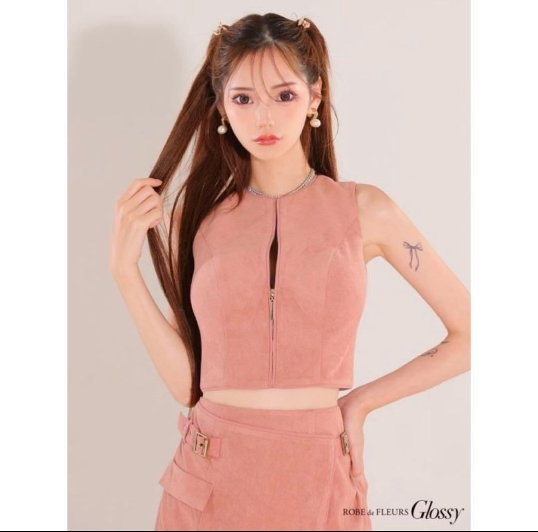 ROBE de FLEURS Glossy/ローブドフルール グロッシードレス